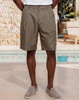 CAPRI SHORTS | TOASTED OLIVE