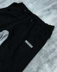FLARED TRACKSUIT PANTS | BLACK & GREY