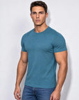 PREMIUM SLIM-FIT T-SHIRT | PETROL BLUE
