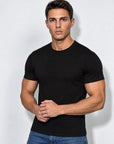 He wears size L – 180 cm tall