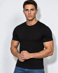 He wears size L – 180 cm tall