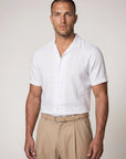 ROMA LINEN TOUCH SHIRT | WHITE