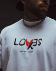 LOVES SEX T-SHIRT | WHITE