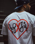 LOVES SEX T-SHIRT | WHITE
