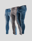 BASIC SKINNY JEANS COLORS PACK-3