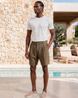 CAPRI SHORTS | TOASTED OLIVE