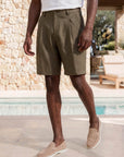 CAPRI SHORTS | TOASTED OLIVE