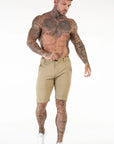 ENZO SHORTS | KHAKI
