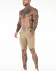 ENZO SHORTS | KHAKI