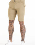 ENZO SHORTS | KHAKI