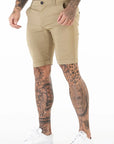 ENZO SHORTS | KHAKI