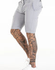 ENZO SHORTS | LIGHT GRAY