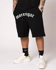 MORENGAR LOGO CURVADO SHORTS NEGRO