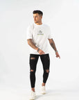 OVERSIZE T-SHIRT LONDON LINE | WHITE