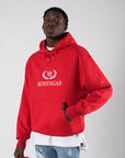 ORIGINAL LOGO HOODIE | RED 350-GSM