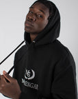 ORIGINAL LOGO HOODIE | BLACK 350-GSM