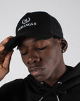 ORIGINAL LOGO HOODIE | BLACK 350-GSM
