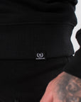 MORENGAR PARIS PULLOVER - SCHWARZ