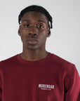 MEMBERS' CLUB SWEATER | BURGUNDY 280-GSM