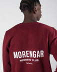 MEMBERS' CLUB SWEATER | BURGUNDY 280-GSM