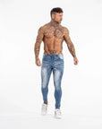 BASIC JEANS | LIGHT BLUE WASHED