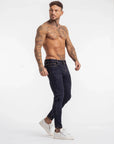 BASIC JEANS | NAVY BLUE