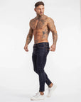 BASIC JEANS | NAVY BLUE