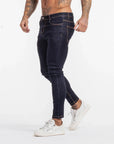 BASIC JEANS | NAVY BLUE