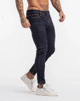 BASIC JEANS | NAVY BLUE
