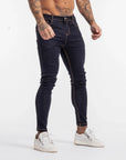BASIC JEANS | NAVY BLUE