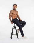 BASIC JEANS | NAVY BLUE