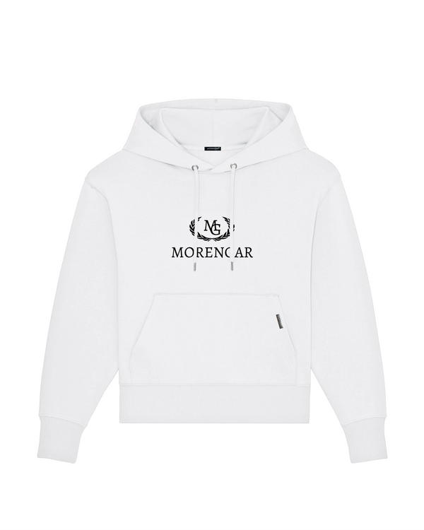 ORIGINAL-LOGO-HOODIE | WEISS 350-GSM