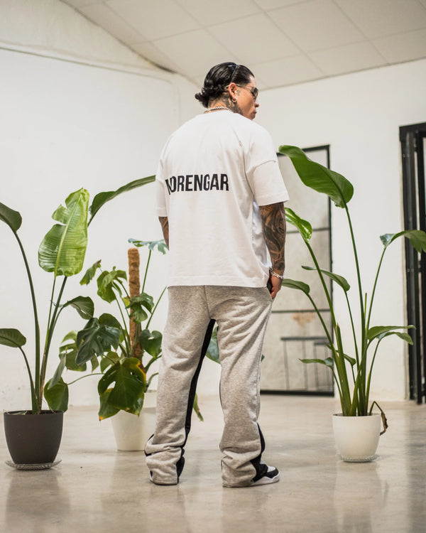 MORENGAR BRAND T-SHIRT | WHITE 240-GSM