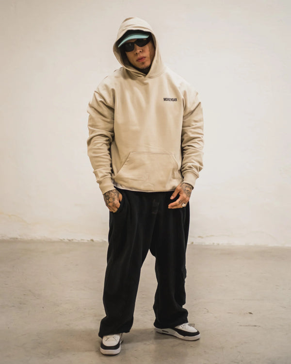 MORENGAR BRAND HOODIE | DESERT  400 GSM
