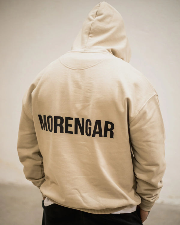 MORENGAR BRAND HOODIE | DESERT  400 GSM