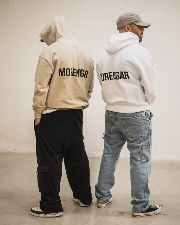 MORENGAR BRAND HOODIE | DESERT  400 GSM