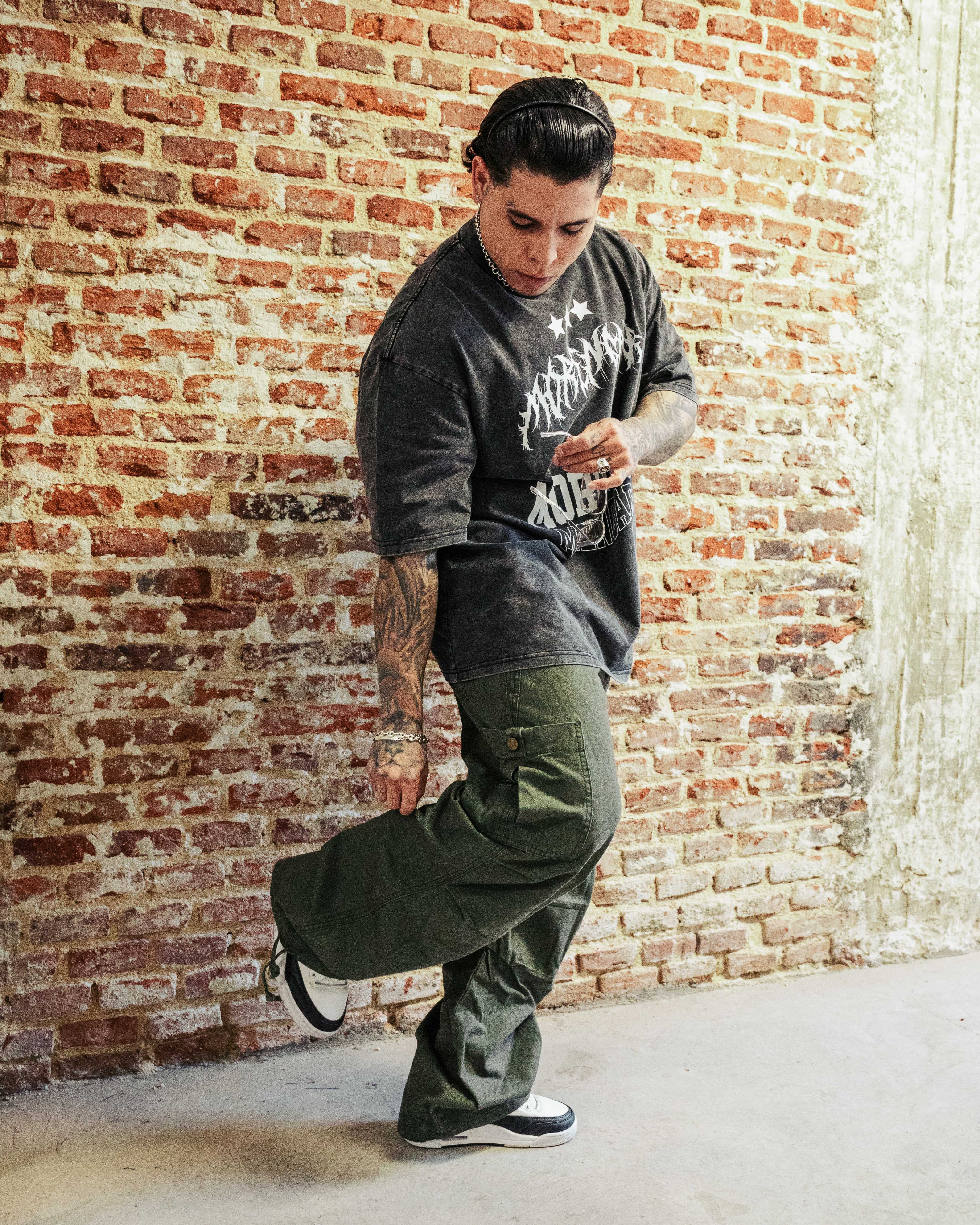 CARGO PANTS RELAXED FIT | ARMY