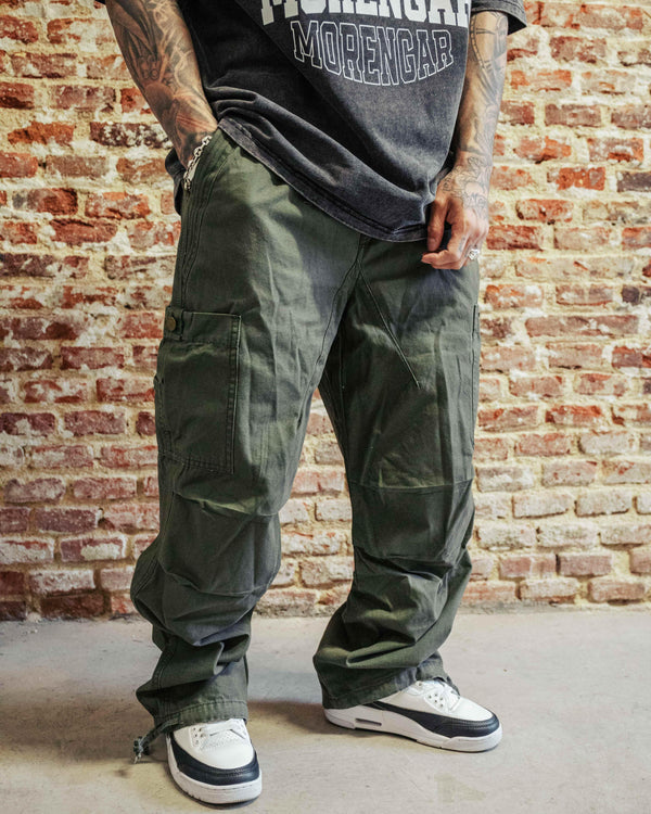 CARGO PANTS RELAXED FIT | ARMY