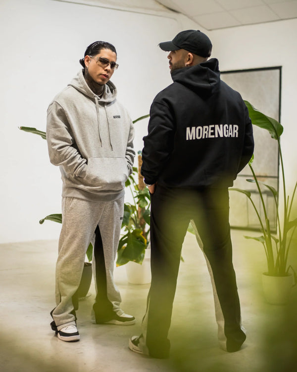 MORENGAR BRAND HOODIE | GREY  400 GSM