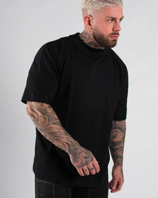 BASIC OVERSIZE T-SHIRT 2-BUNDLE | Black, White