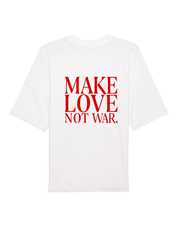 T-SHIRT MAKE LOVE | WEISS