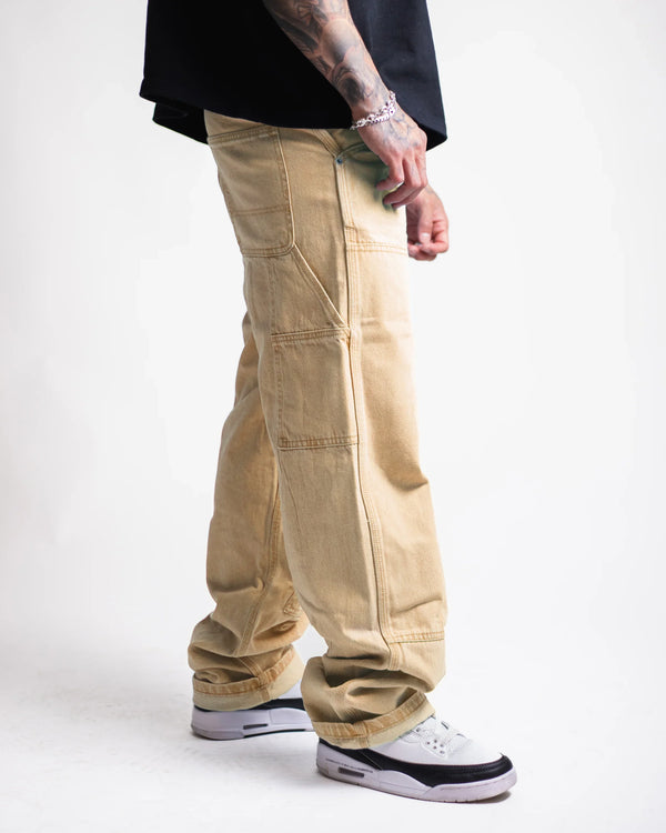 CARPENTER JEANS RELAXED FIT | BEIGE