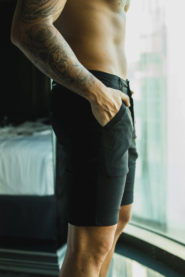 ENZO SHORTS | BLACK