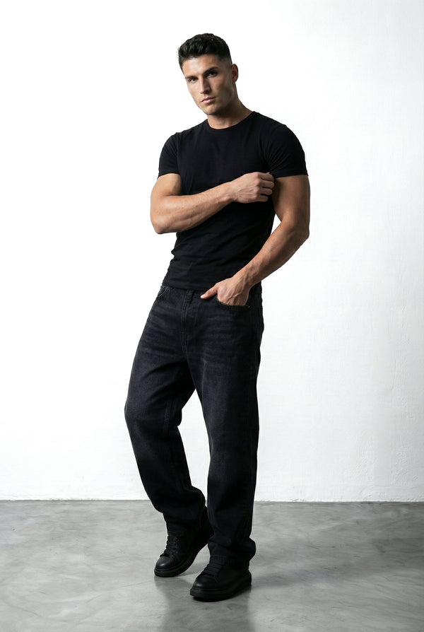 BAGGY JEANS | BLACK