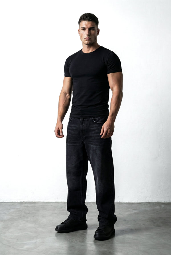 BAGGY JEANS | BLACK