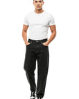 Basic Relaxed Fit Jeans | Black