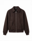 ASTON BOMBER JACKET | BROWN