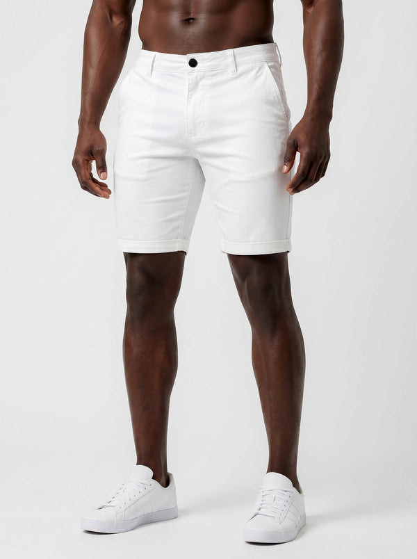 ENZO SHORTS | WHITE