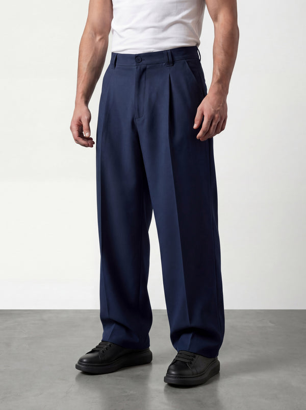BAGGY TROUSER | NAVY