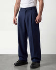 BAGGY TROUSER | NAVY